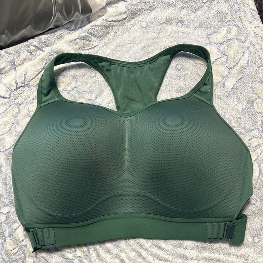 Gymshark Racerback Green Sports Bra Size EQ